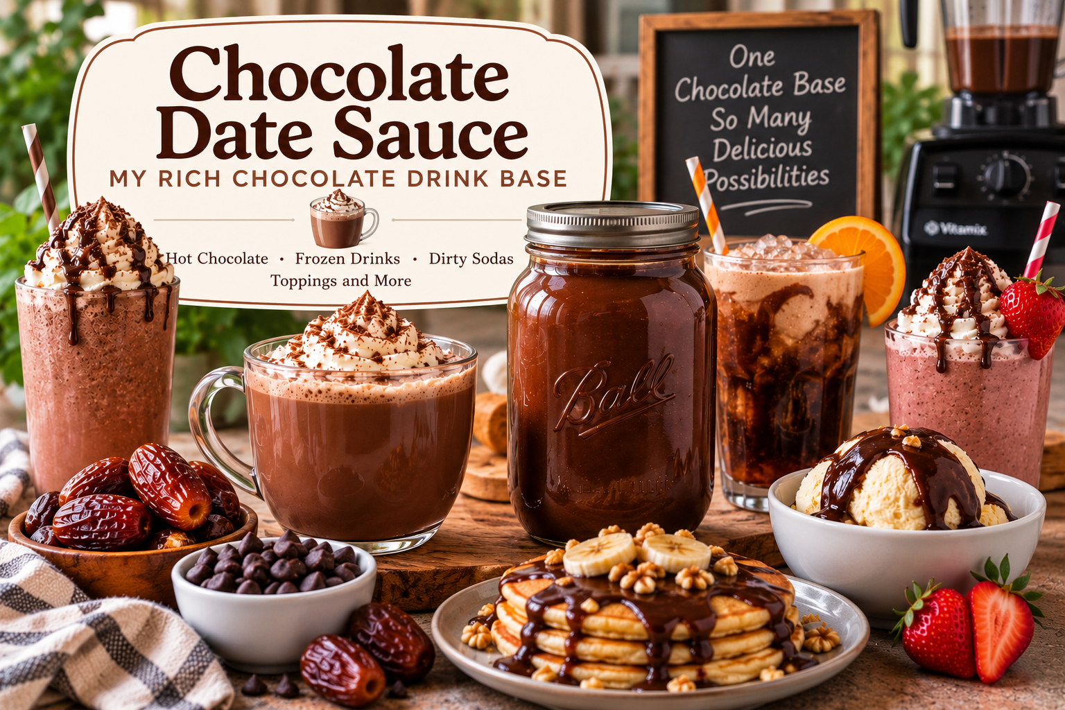 Chocolate Date Sauce